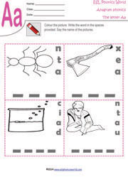 letter-a-anagram-worksheet